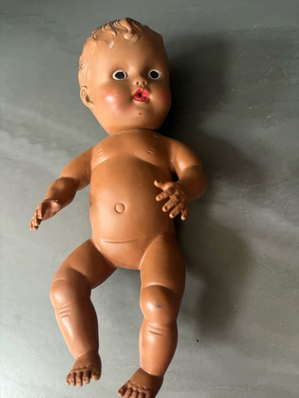 Vintage antique rubber baby doll